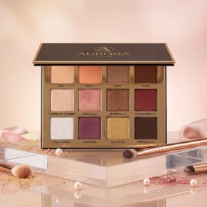 Professional Eyeshadow Palette | Highly Pigmented Matte & Shimmer Eyeshadow | Long-Lasting Blendable Eye Makeup Palette